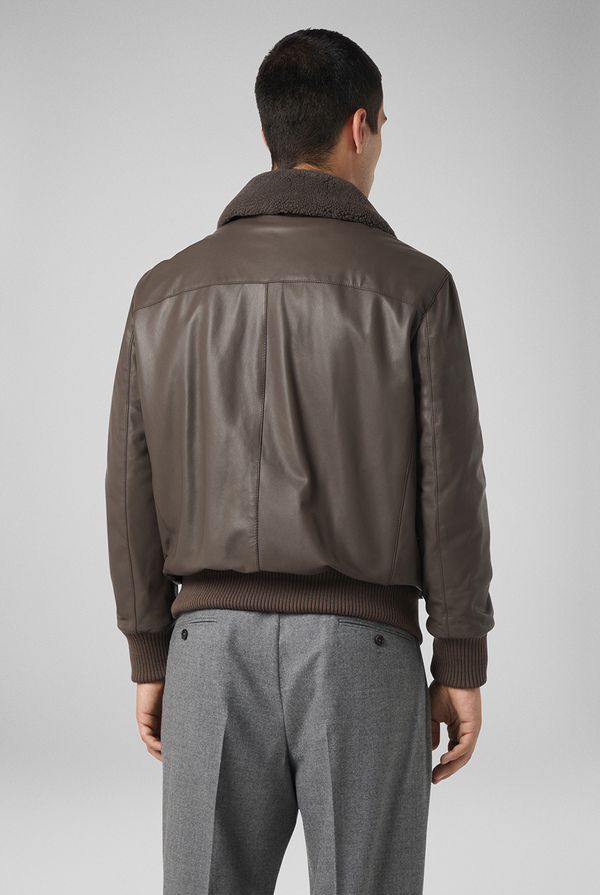 Aviator leather bomber - Pal Zileri shop online