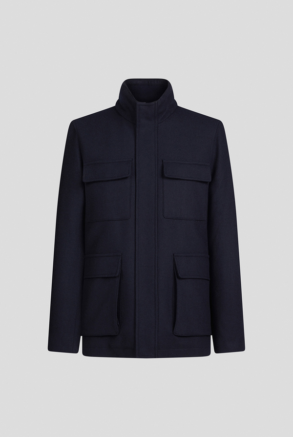 Field jacket in technical wool water repellent - Pal Zileri shop online