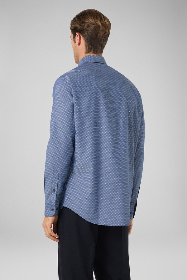 Camicia micro jacquard con collo Torino - Pal Zileri shop online