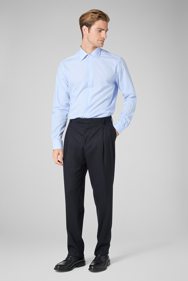 Camicia in puro cotone con collo Milano - Pal Zileri shop online