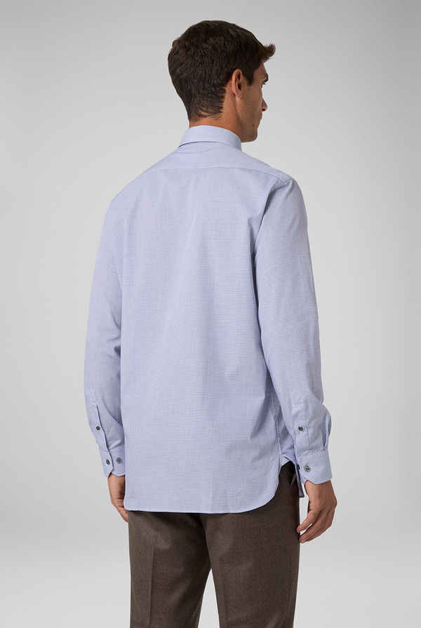 Micro pattern shirt with collar Milano - Pal Zileri shop online