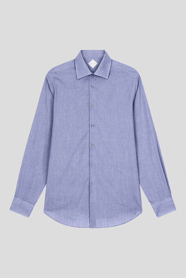 Camicia micro fantasia con collo Milano - Pal Zileri shop online