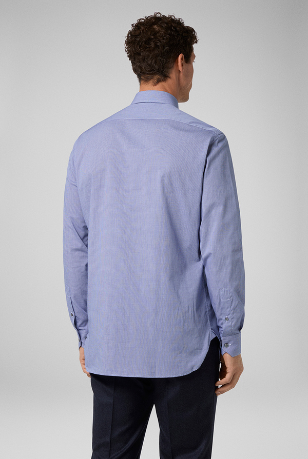 Camicia micro fantasia con collo Milano - Pal Zileri shop online
