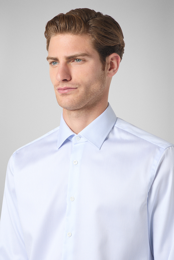 Micro jacquard shirt - Pal Zileri shop online