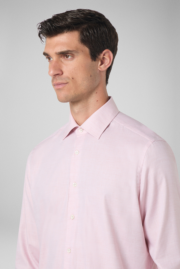 Shirt in cotton, viscose and silk melange - Pal Zileri shop online