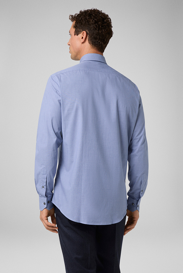 Camicia micro fantasia effetto denim - Pal Zileri shop online