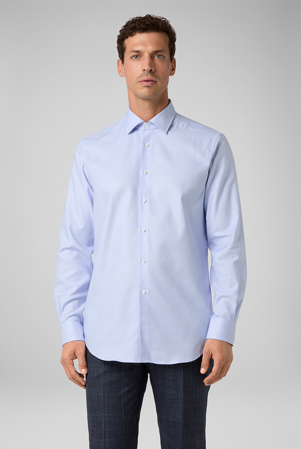 Micro jacquard shirt - Pal Zileri shop online
