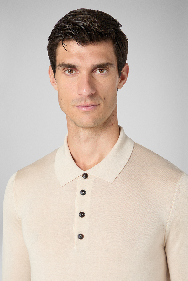 Wool and silk polo - Pal Zileri shop online