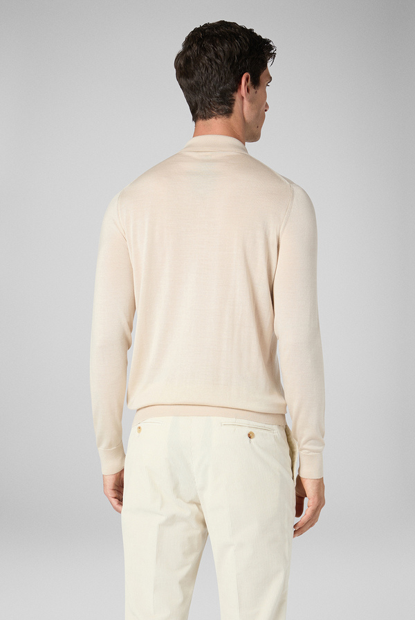 Wool and silk polo - Pal Zileri shop online