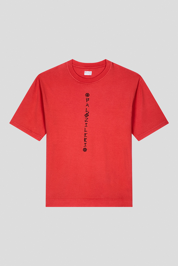 Printed red tshirt - Pal Zileri shop online