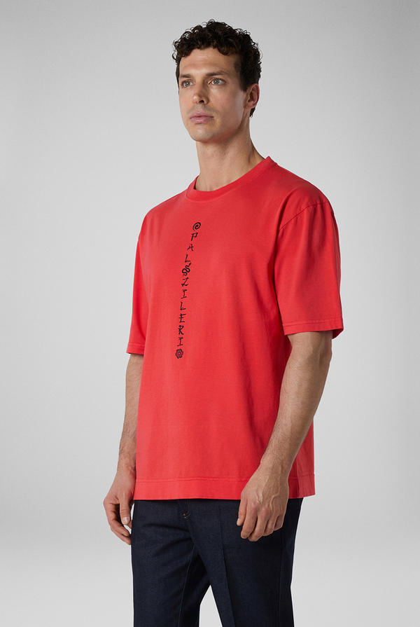 Printed red tshirt - Pal Zileri shop online