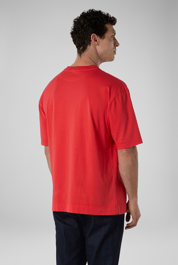 Printed red tshirt - Pal Zileri shop online