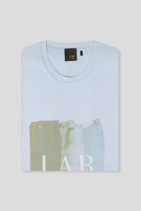 Watercolor printed t-shirt - Pal Zileri shop online