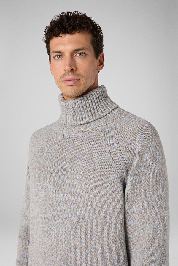 Turtleneck in wool and alpaca - Pal Zileri shop online