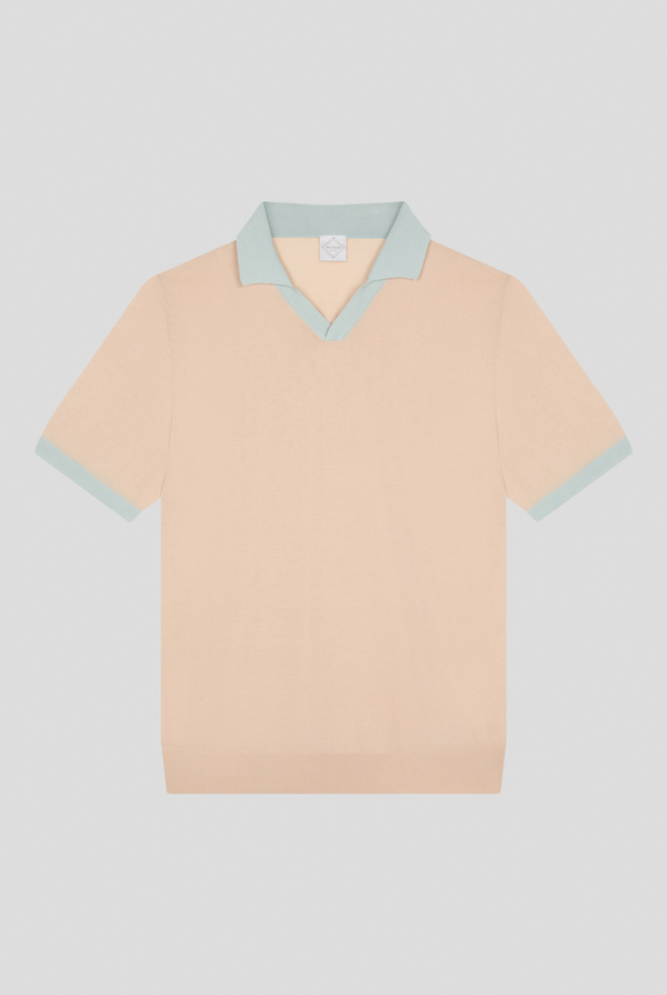 V neck polo with short sleeves - Pal Zileri shop online