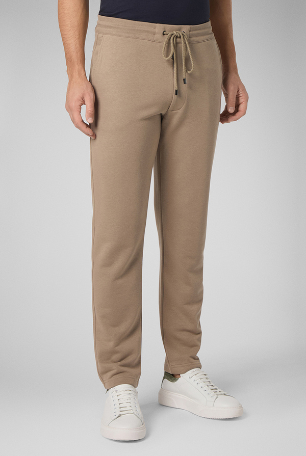 Sweatpants in cotton LIGHT BROWN Pal Zileri Shop Online