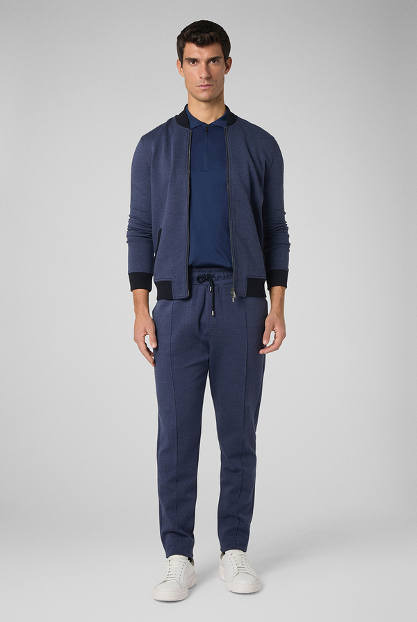 Pantaloni in felpa e viscosa - Pal Zileri shop online