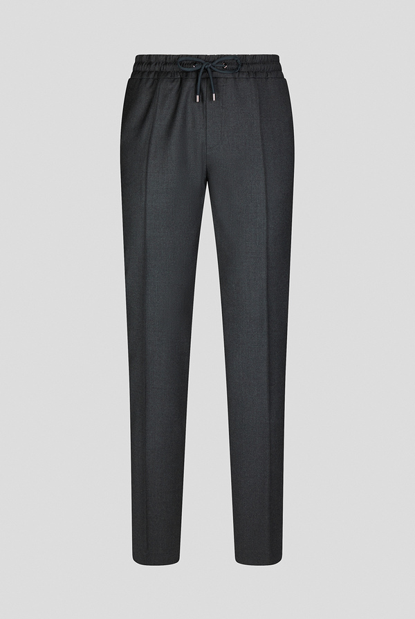 Drawstring trousers in pure wool - Pal Zileri shop online
