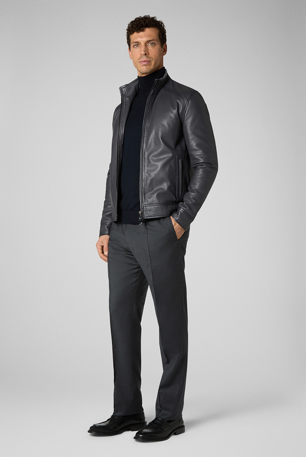 Drawstring trousers in pure wool - Pal Zileri shop online