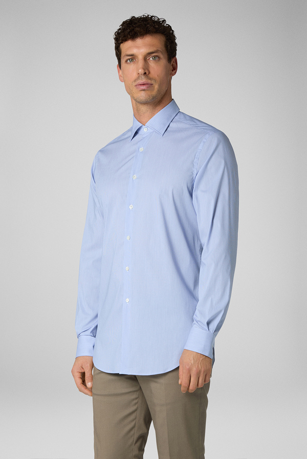Cotton and stretch nylon shirt - Pal Zileri shop online
