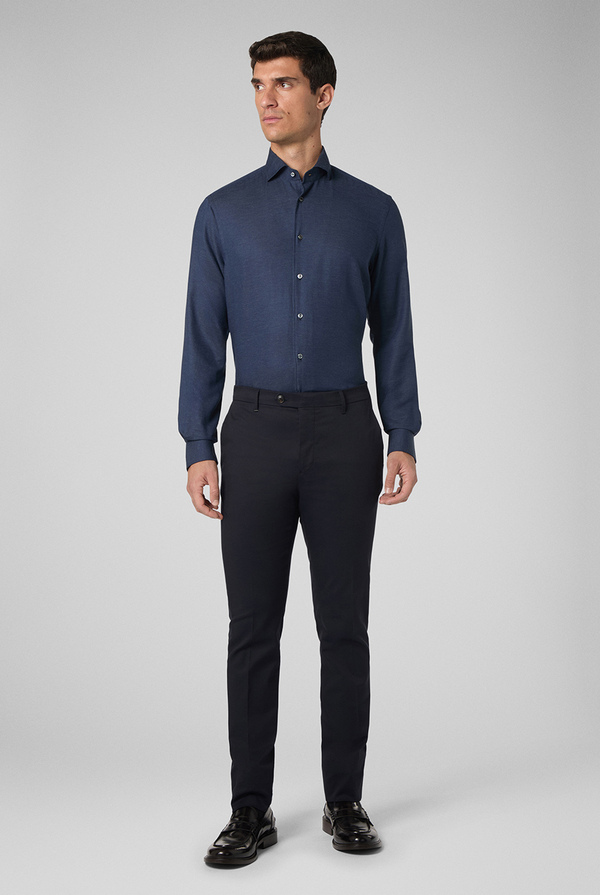 Shirt in cotton and cashmere melange - Pal Zileri shop online