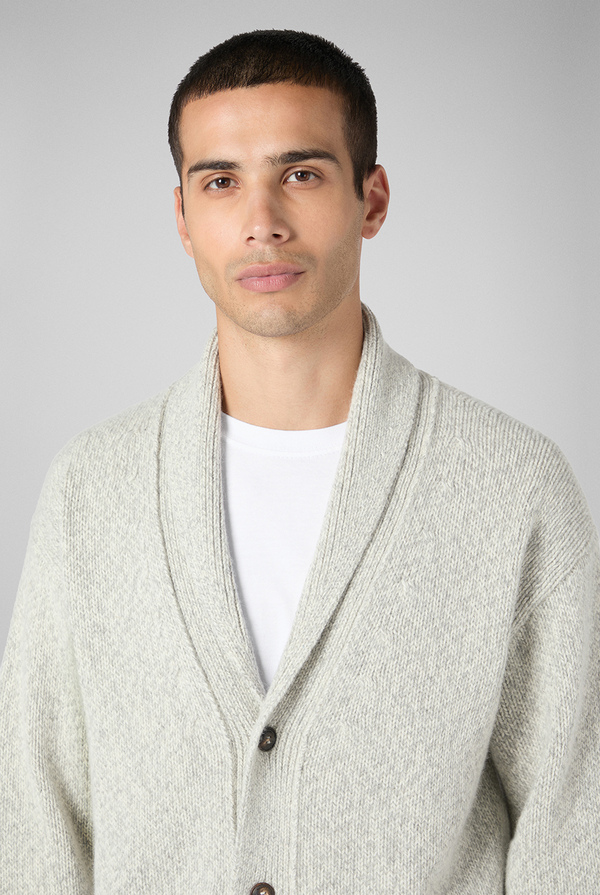 Cardigan in alpaca wool - Pal Zileri shop online