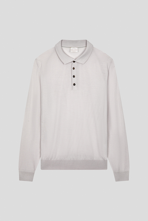 Wool and silk polo - Pal Zileri shop online