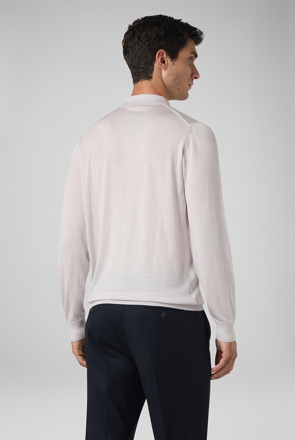 Wool and silk polo - Pal Zileri shop online