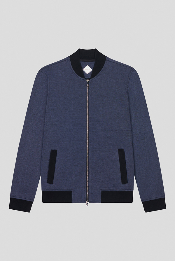 Bomber felpato in cotone tecnico - Pal Zileri shop online
