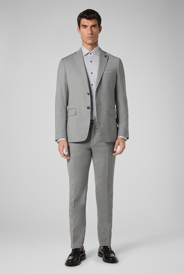 Lord suit in stretch flannel wool - Pal Zileri shop online