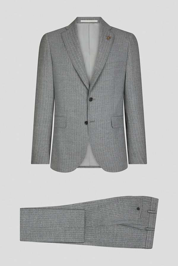 Abito Lord gessato in lana tecnica - Pal Zileri shop online
