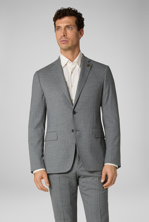 Abito Lord gessato in lana tecnica - Pal Zileri shop online