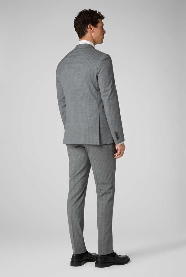 Abito Lord gessato in lana tecnica - Pal Zileri shop online