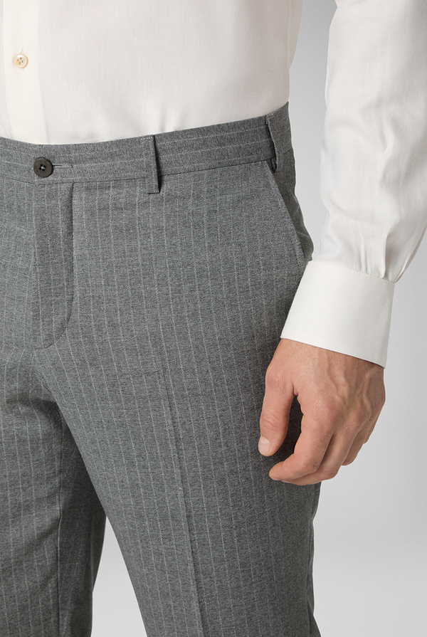 Abito Lord gessato in lana tecnica - Pal Zileri shop online